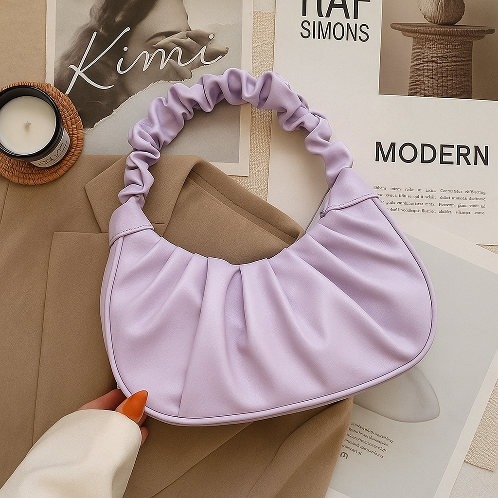 Korean Candy Shoulder Bag – Chic & Minimal
